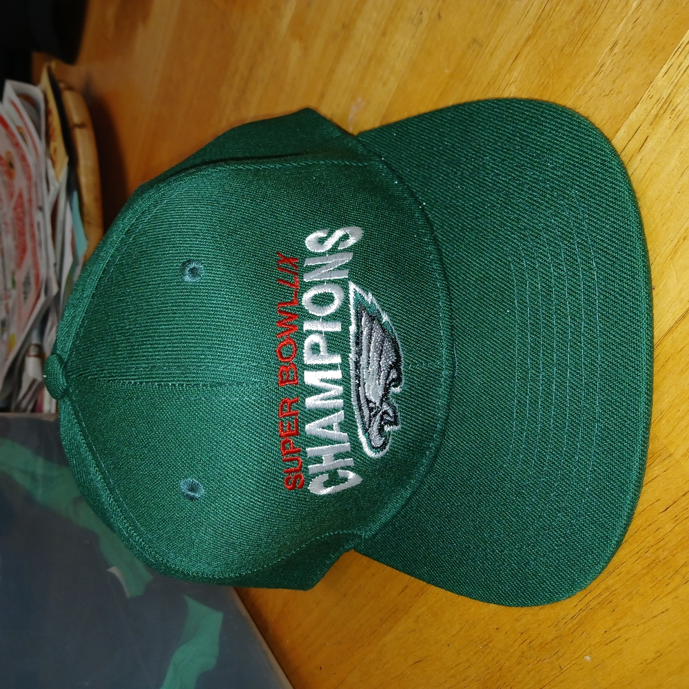 Green Super Bowl Champions Cap